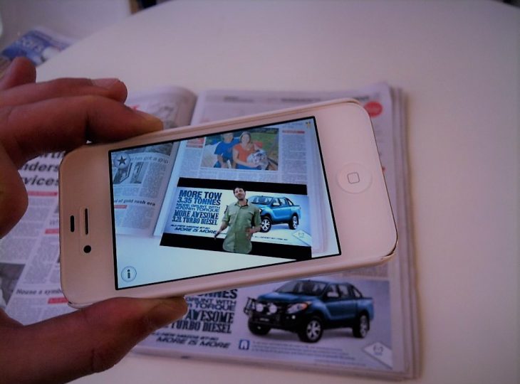 Magazine Augmented reality