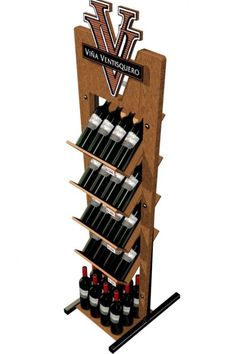 wine display
